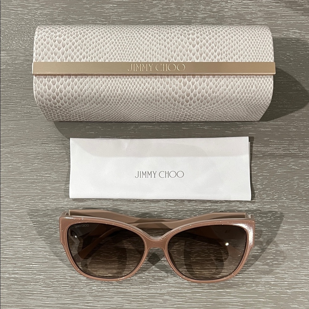 Jimmy Choo Cat-Eye Sunglasses